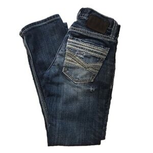 BKE Aiden Straight Distressed Jeans Size 26 Short